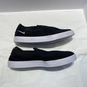 Nike Court Legacy Women's Slip On Sneakers Black Size 9.5